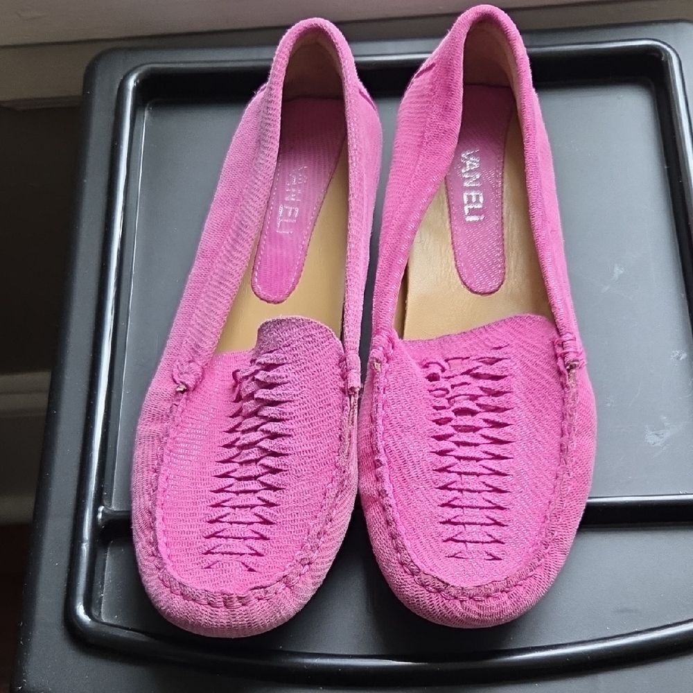 Vaneli Fuchsia Loafers for Women